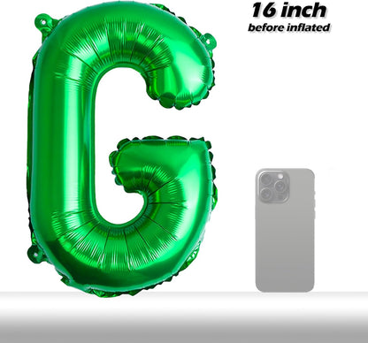 [20 Pcs] 16" Gold Foil Number Balloons (2 sets of 0-9) - Mylar Aluminum Hanging Decorations for Graduation, Birthday, Christmas & New Year's Eve Parties