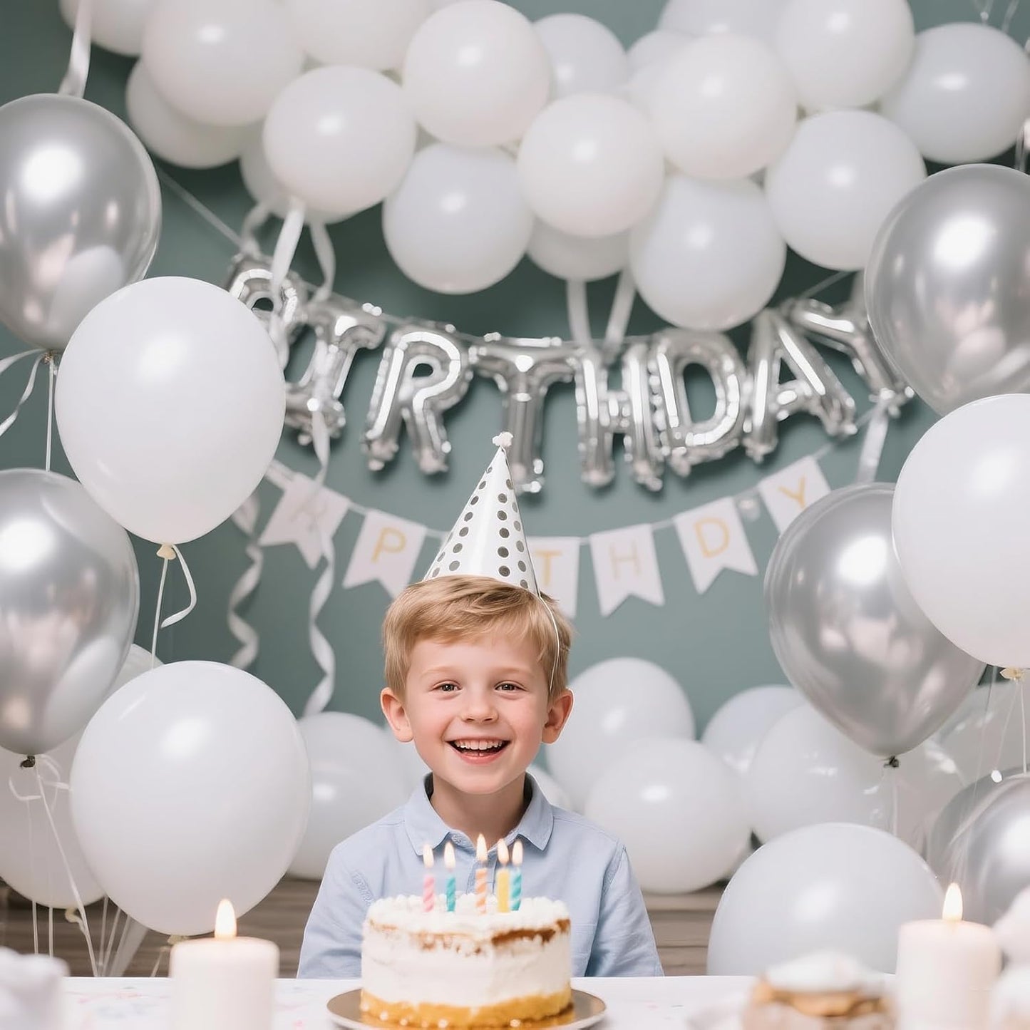 110pcs Black Balloon 12 inch, Black Latex Balloons for Birthday Party Baby Shower Wedding(with 2 Ribbons). - Colors A