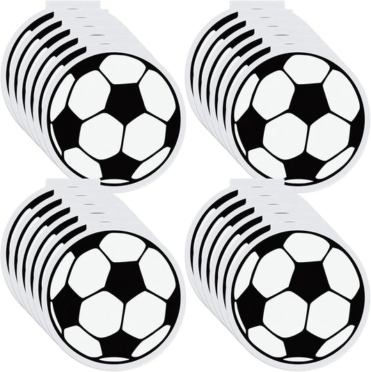 Tinlade 24 Pieces Soccer Mini Notepads 3.15 Inch Sports Notepads Soccer Football Party Favor Sports Party Supplies for Teacher Classroom Birthday Student Rewarding