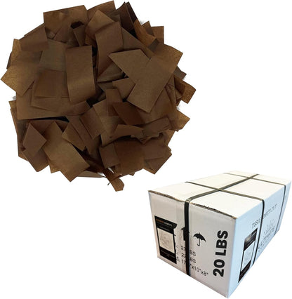 Ultimate Confetti, Multicolor Biodegradable Confetti - Rectangular Fluttering Tissue Paper Confetti for Cannon and Launcher use - Best for Holidays, Birthday, Wedding, and Parties - 1 lb, 16 oz