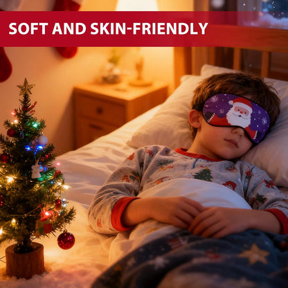 Tphon Sleep Mask for Adult Kids Boys Girls Funny Blindfolds Soft Cute Animal Sleeping Masks with Adjustable Strap for Travel Naps Shift Works Games