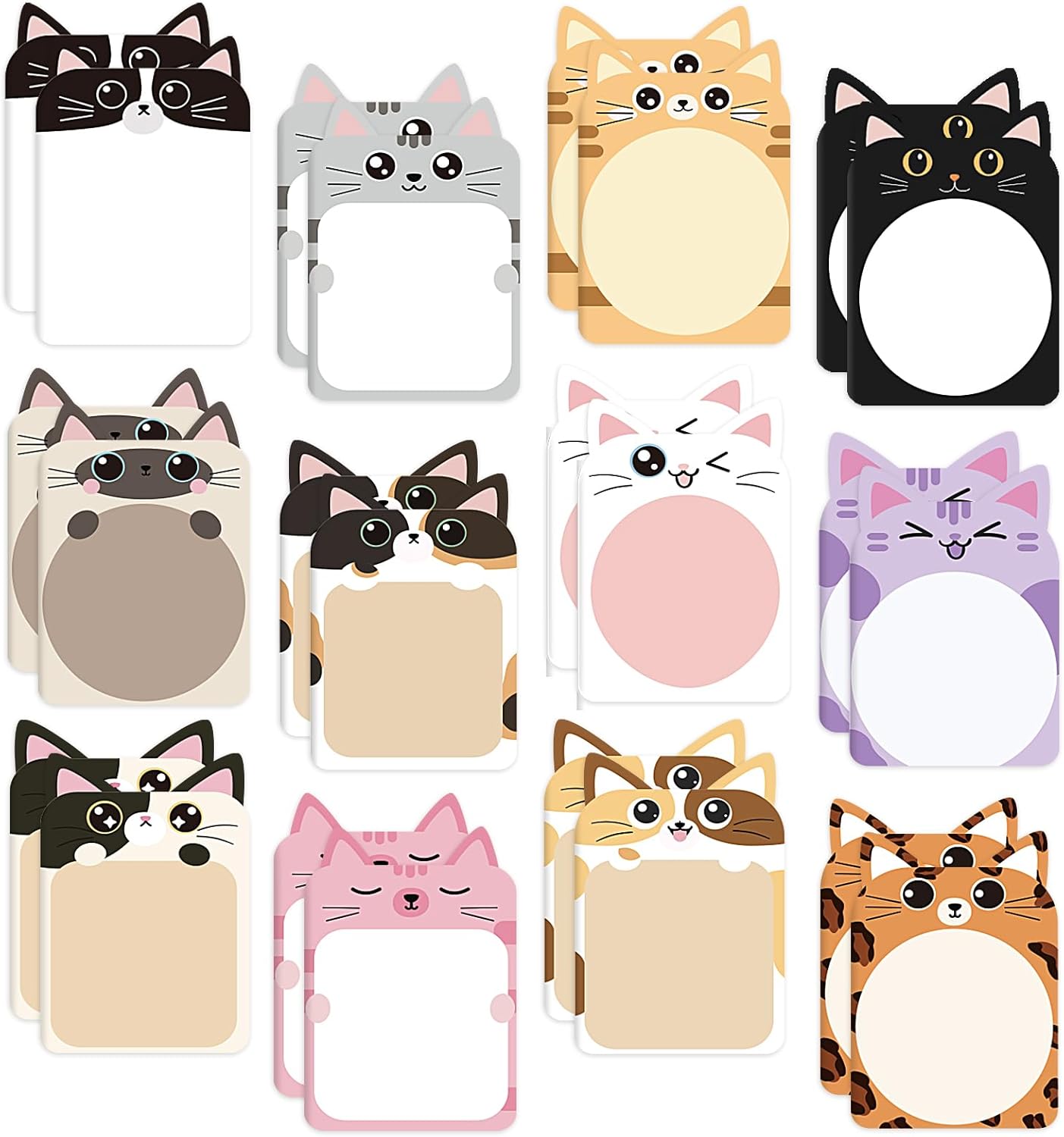 BESARME 24 Packs Mini Notebooks for Kids, Cute Animal Small Pocket Notepads Lined Mini Journal Easter Basket Stuffers Classroom Prizes Gifts Birthday Party Favors