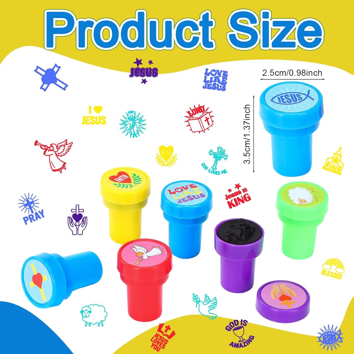 Yexiya 100 Pcs Star Stampers Mood Expressions and Comments Photosensitive Teacher Review Stamps Bulk Education Review School Prizes Supplies and Party Favors