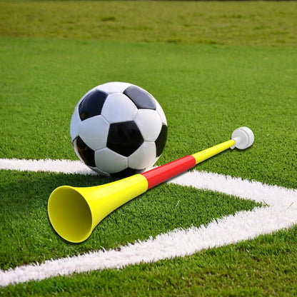 Collapsible Stadium Horn Noise Maker 24 Inch Vuvuzela Plastic Trumpet Horn Blow Horns Noisemakers for Sporting Events Graduation Games School Sports Party Supplies Favors Accessories