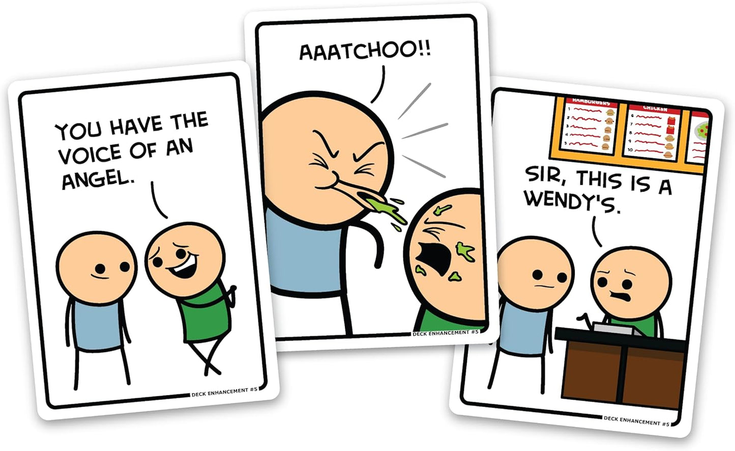 Joking Hazard by Cyanide & Happiness - 360+ Funny & Inappropriate Comic Cards, Hilarious Party Games | Includes Add-Your-Own-Words Cards
