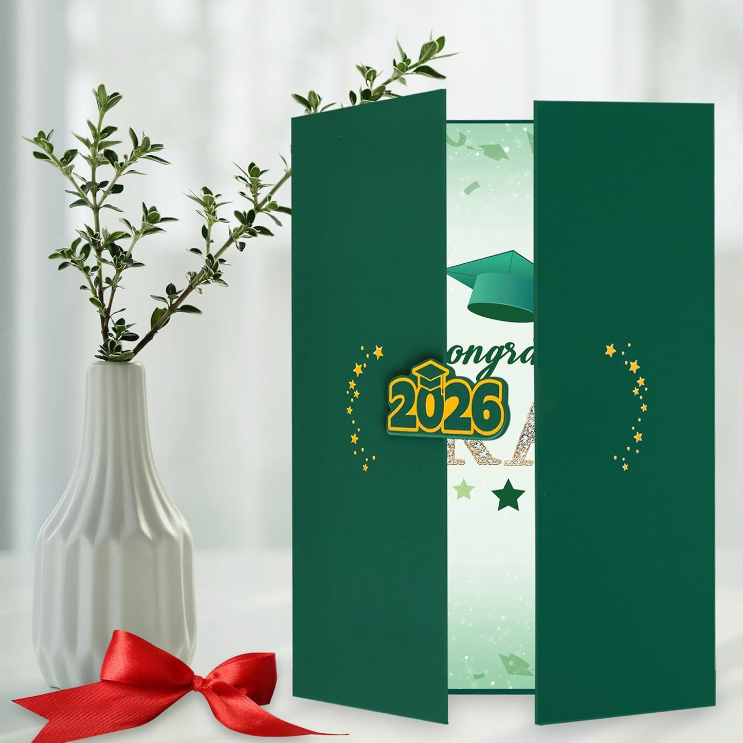 Vlipoeasn 2026 Graduation Guest Book Alternative, Black Gold Class of 2026 Graduation Party Decorations, Graduation Signature Book for 2026 College High School, Unique Graduation Gifts for Friends