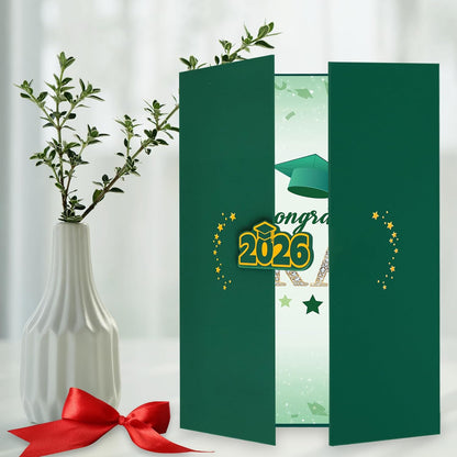 Vlipoeasn 2026 Graduation Guest Book Alternative, Black Gold Class of 2026 Graduation Party Decorations, Graduation Signature Book for 2026 College High School, Unique Graduation Gifts for Friends