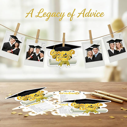 FaCraft 36PCS Who Knows Graduate Best Game Cards Class of 2026 Party Games Activities for High School Senior College School Graduation Party Favor Supplies Grad Game Graduation Decorations 2026