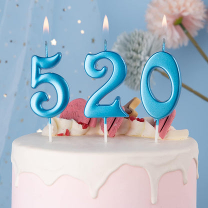 PHD CAKE 10-Count 0-9 Gold Number Birthday Candles, Number One Birthday, Gold Number Candles, Party Celebration, Baby Showers