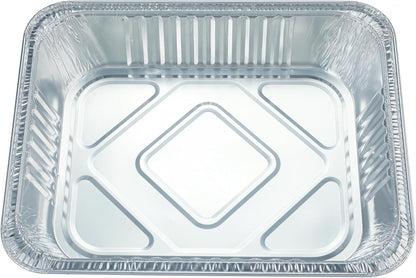 Waytiffer Aluminum Pans 9x13 Disposable Foil Pans (10 Pack) Half Size Deep Steam Table Pans Extra Thick for Baking, Cooking, Roasting, Heating, Serving & Lining Steam-Table Trays