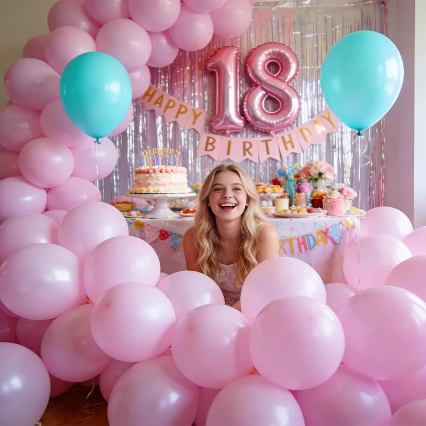 110pcs Black Balloon 12 inch, Black Latex Balloons for Birthday Party Baby Shower Wedding(with 2 Ribbons). - Colors A