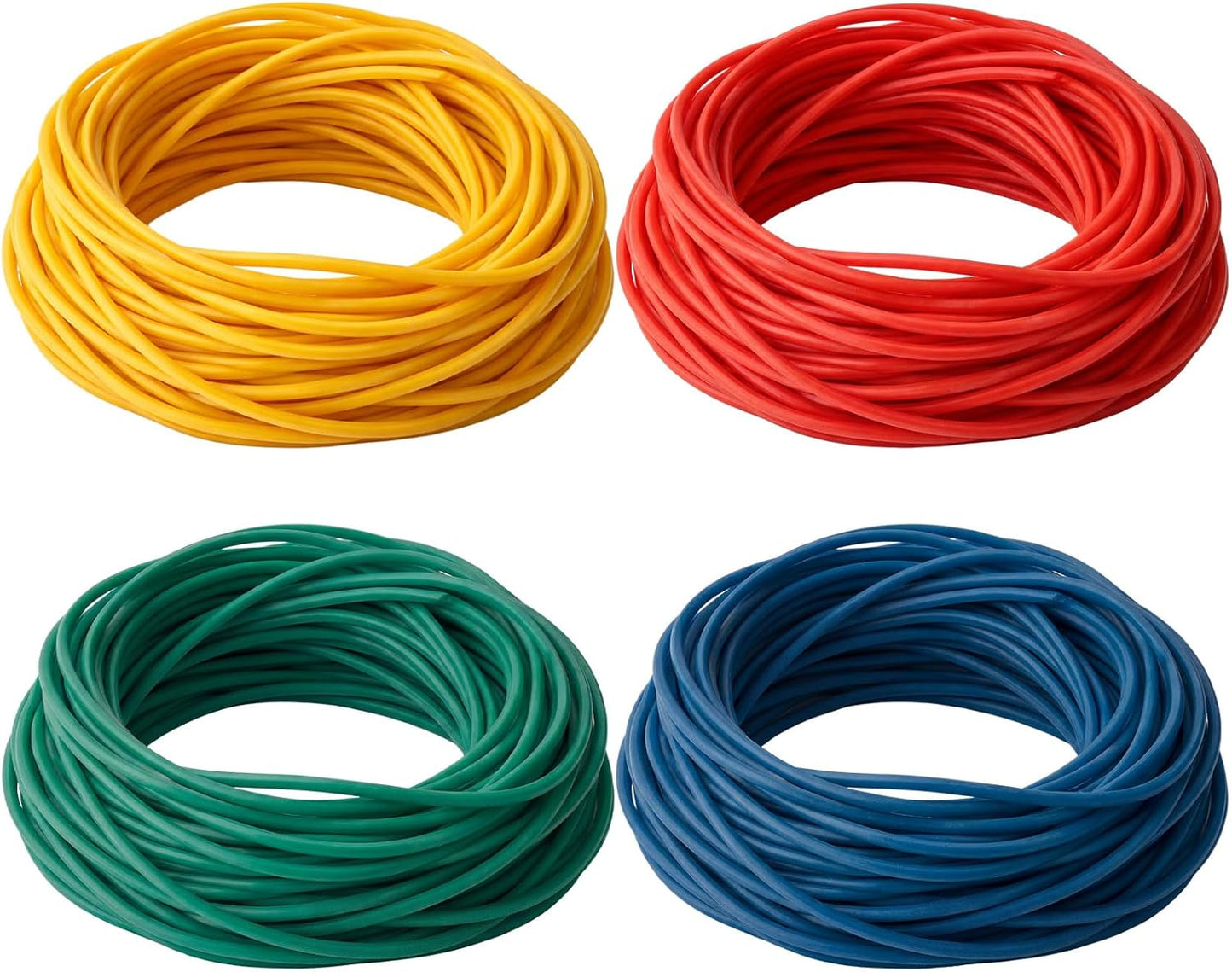 LemonRoad 200 Pcs Black Rubber Bands for Balloon Arch Elastic Tying Bands for Balloon Garland Background Curtain Decoration Fixing and Connecting 3.15 Inch Folded Length