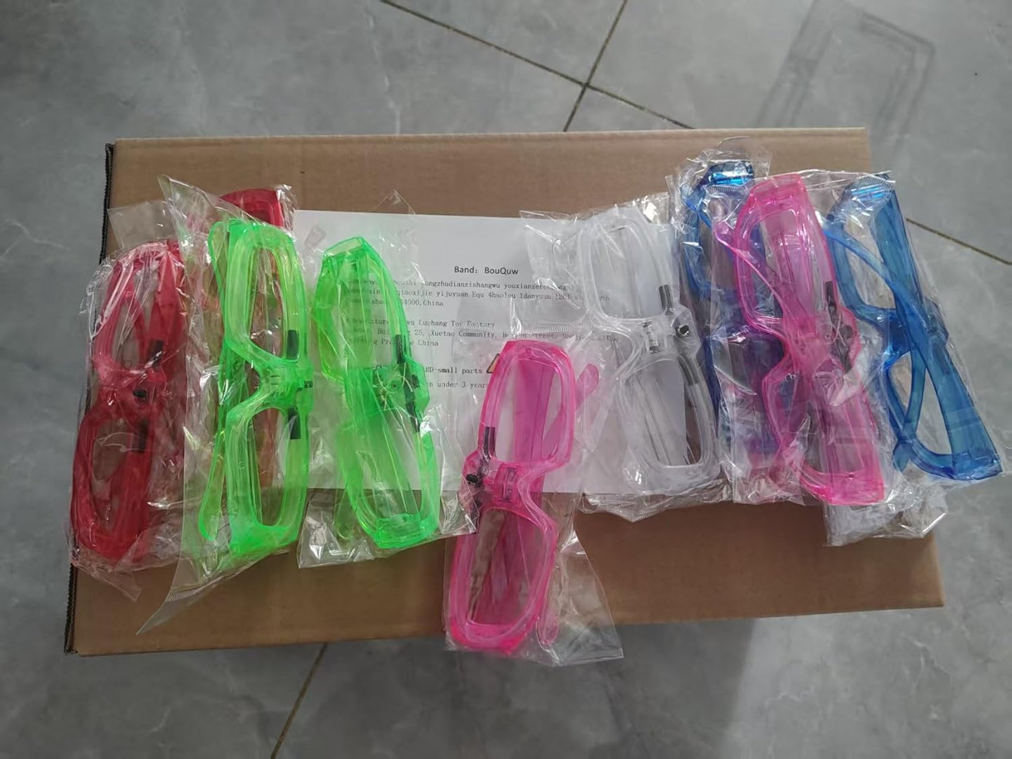 25 Packs LED Glasses Mardi Gras Party Supplies ,5 Neon Colors,3 Light Modes Light up Glow Sticks Glasses Toys Party Favors for kids Adults Fit world cup 2026 4th of July New Year Eve Graduations