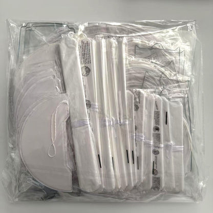 WOLHOWLTD Mermaid Theme Paper Decoration Set - 33 Pcs Paper Lanterns, Pompoms, Honeycomb Decorations for Mermaid Theme, Baby Shower,Wedding Rainbow Birthday Party Home Decoration(Pink Blue Purple)