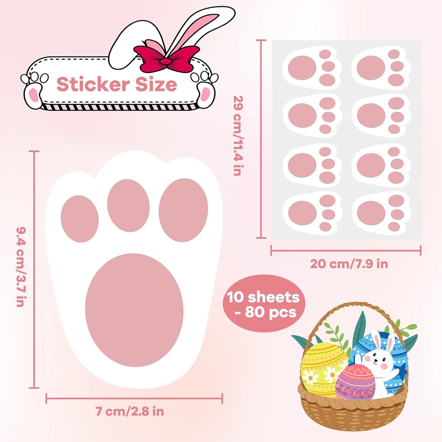 AhfuLife Easter Egg Scavenger Hunt Clue Cards for Family Friends, 27 Cards Set with Clues, Rules, Answers, Winner Cards for Easter Party Activities, Games Indoor, Easter Party Decorations Supplies