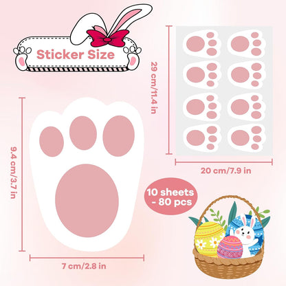 AhfuLife Easter Egg Scavenger Hunt Clue Cards for Family Friends, 27 Cards Set with Clues, Rules, Answers, Winner Cards for Easter Party Activities, Games Indoor, Easter Party Decorations Supplies
