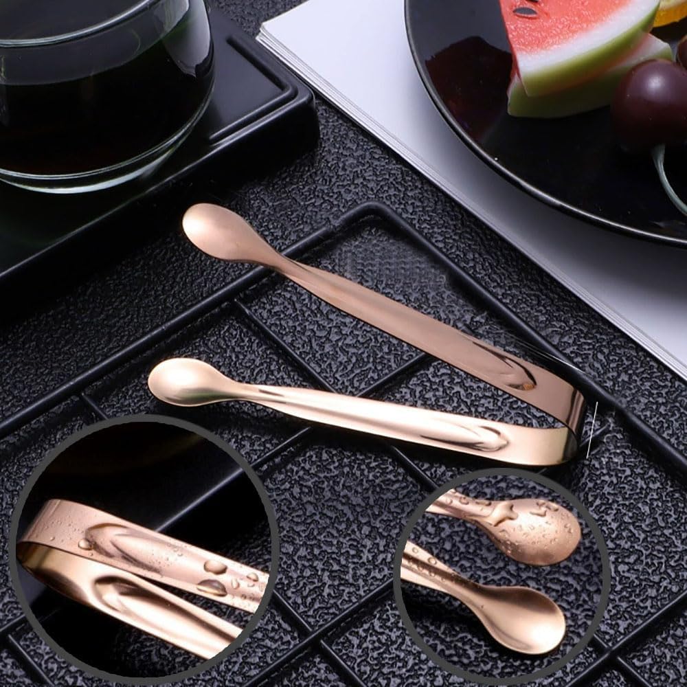 11 PCS Serving Utensils, Large Stainless Steel Spoons Forks Tongs, Pie Server, Great for Hostess Buffet Catering Banquet Party, Silver