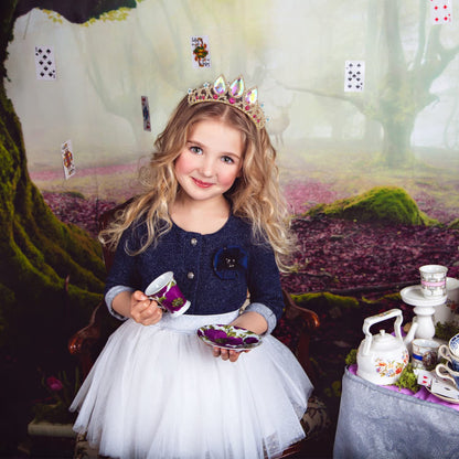 Velscrun Girls Rapunzel Crown, Princess Tiara Headband, Multicolored Crowns for Birthday Party and Halloween Cosplay