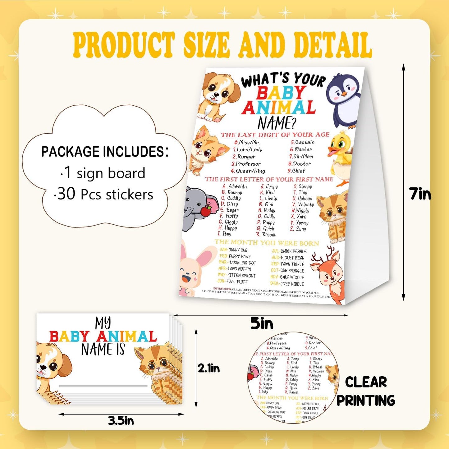 Gamer Birthday Party Decorations, Funny Video Game Party Night Favors Set,What's Your Gamer Name Perfect for Birthday Party Baby Shower Activities(31pcs)