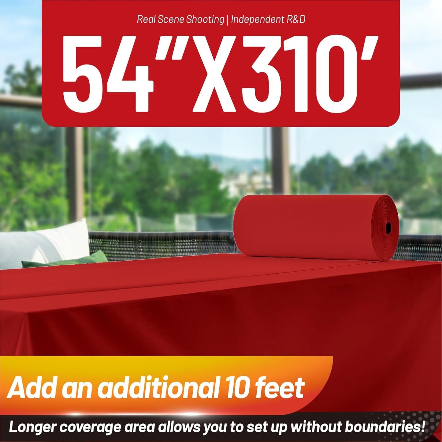 Plastic Table Cloth, 310 Ft X 54 in Disposable Tablecloth White Plastic Tablecloth with Any Cut Sliding Cutters Premium Table Cover Roll for Picnics, Parties, Birthdays, Weddings