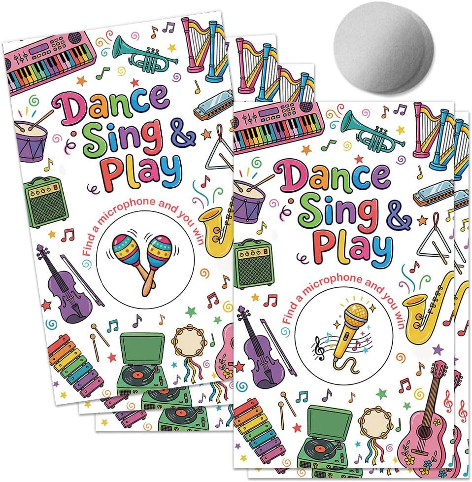 50 Pcs It's Race Time Go Scratch off Game Cards, Funny Racing Party Scratch Cards, Karting Theme Birthday for Teens Adults, Racing Lottery Prize Raffle Tickets, Birthday Game Supplies
