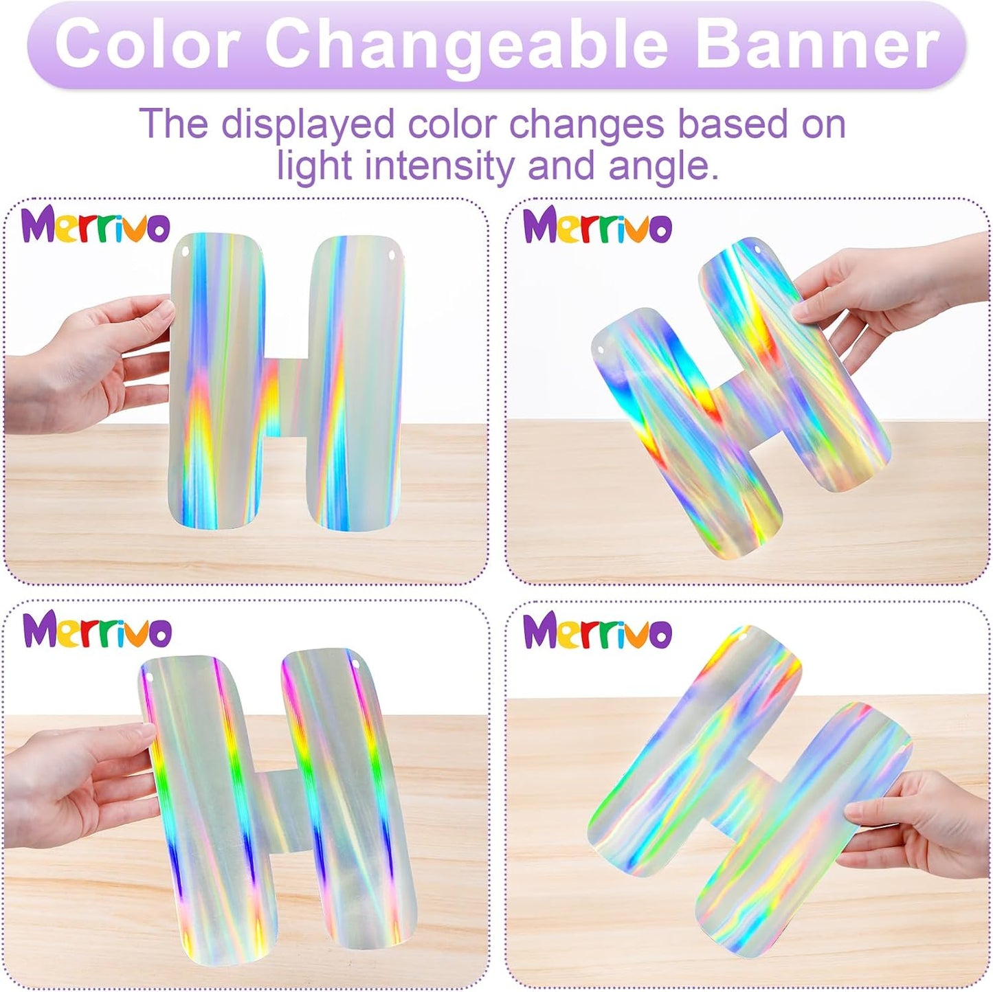 Iridescent Welcome Back We Missed You So Much Banner, Holographic Welcome Back Decorations, Pre-Strung Welcome Home sign for Office Party, Family Gathering, Back to School, Military Homecoming