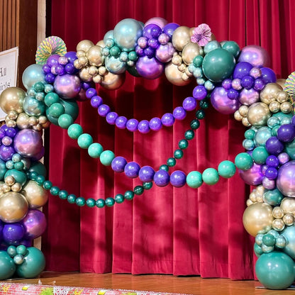 Gold Quick Link Balloons, 60PCS Linking for Balloon Wall Arch Chains, 6inch Linkable for Wedding Birthday Baby Shower Engagement Graduation Party Decorations