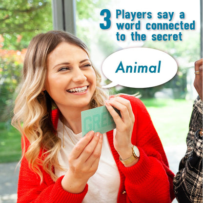 The Chameleon: Award-Winning Bluffing Board Game for Family, Adults & Friends | Includes 80 Extra Secret Words | Who is The Imposter?