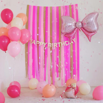PIGETALE Crepe Paper Streamers 4 Rolls 328ft, Pack of Unique 3 Purple and White Party Streamer for Birthday Wedding Ceremony Baby Shower Party Decorations DIY Supplies Art Crafts (1.8Inch x 82Ft/Roll)