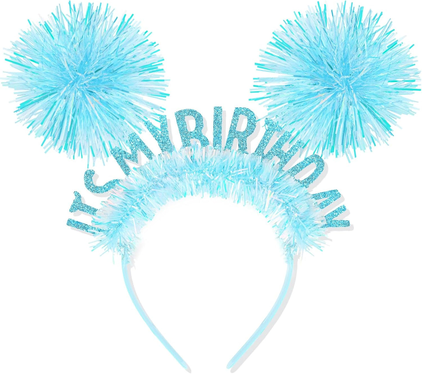 CAVETEE Happy Birthday Crown and Tiara for Women & Girls Party Decorations Gifts