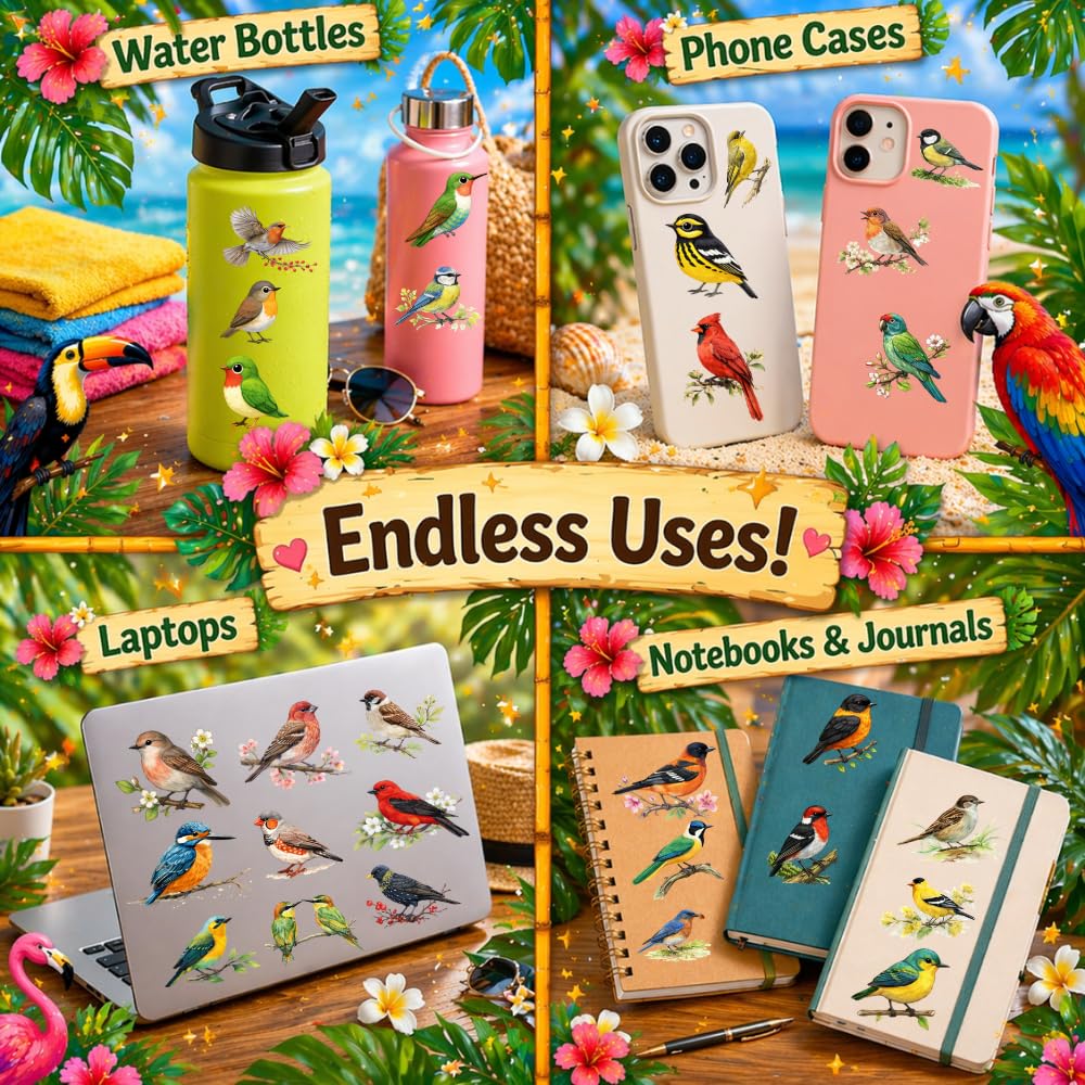 96PCS Tropical Flower Hawaiian Temporary Tattoos Pre-Cut - Hibiscus Plumeria Stickers Beach Summer Hawaiian Birthday Party Decorations, Supplies & Favors - School Gifts Rewards Prizes for Girls Women