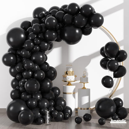 Amandir 153pcs White Sand Balloons Arch Garland Kit Different Sizes 18 12 10 5 Inch Cream Beige Sand White Latex Balloon for Birthday Boho Neutral Baby Shower Wedding Anniversary Party Decorations