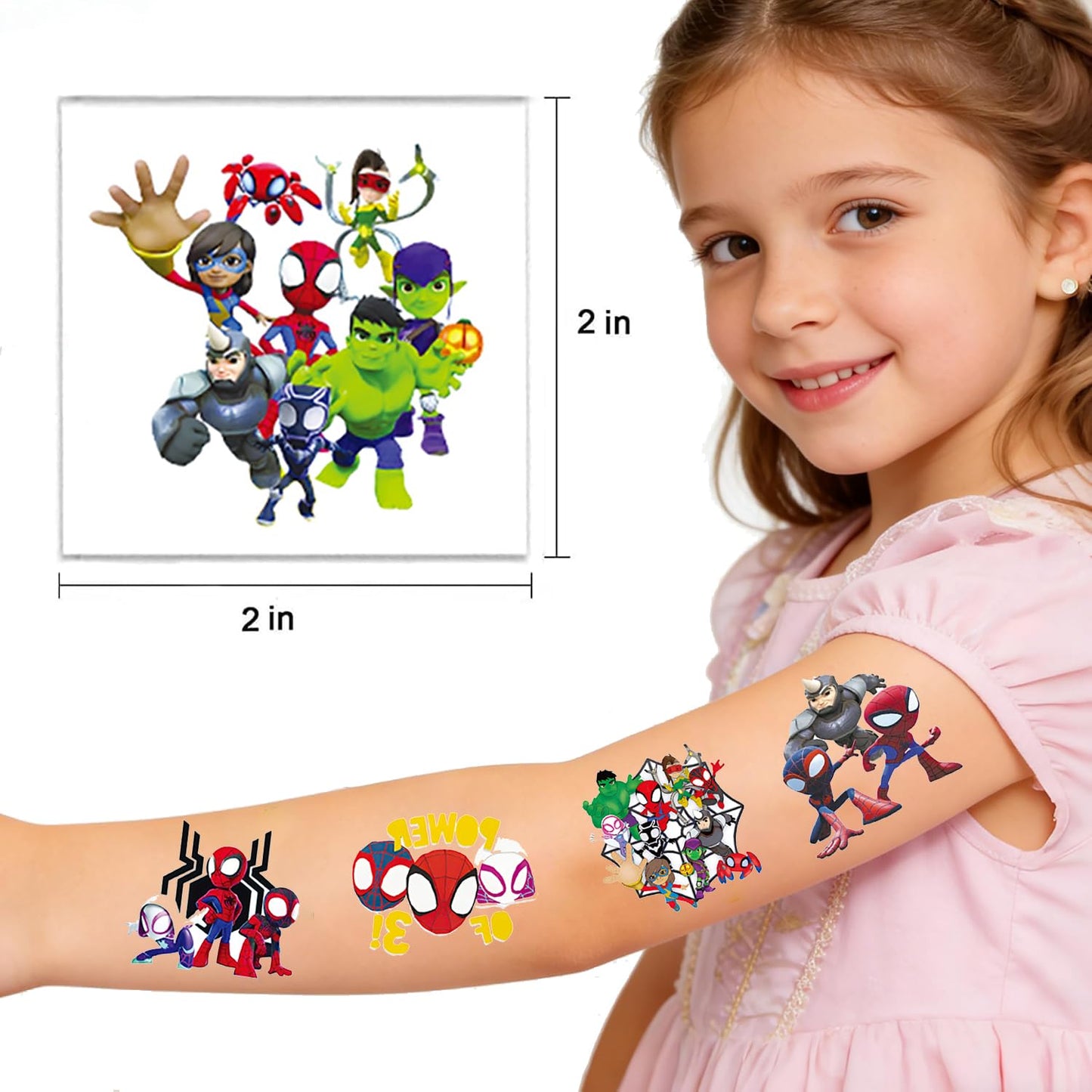 60 Pcs Princess Temporary Tattoos Birthday Themed Party Supplies Decoration Favors Cartoon Cute Sticker for Kids Girls Home Activity Class Prizes Carnival Christmas Rewards (60, princess)