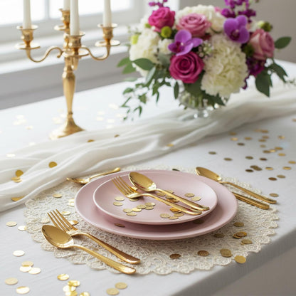 Gold Confetti for Tables, 200Pcs Round Glitter Scatter Table Decoration - Gold Confetti Craft for Wedding Bridal Baby Shower Celebration Circle Dots Decor