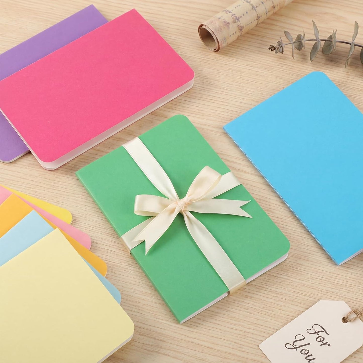 BESARME 16 Pack Mini Notebooks Bulk, A6 Small Lined Pocket Notebook End of Year Gifts for Students Elementary School Graduation Gifts for Kids Students School Supplies