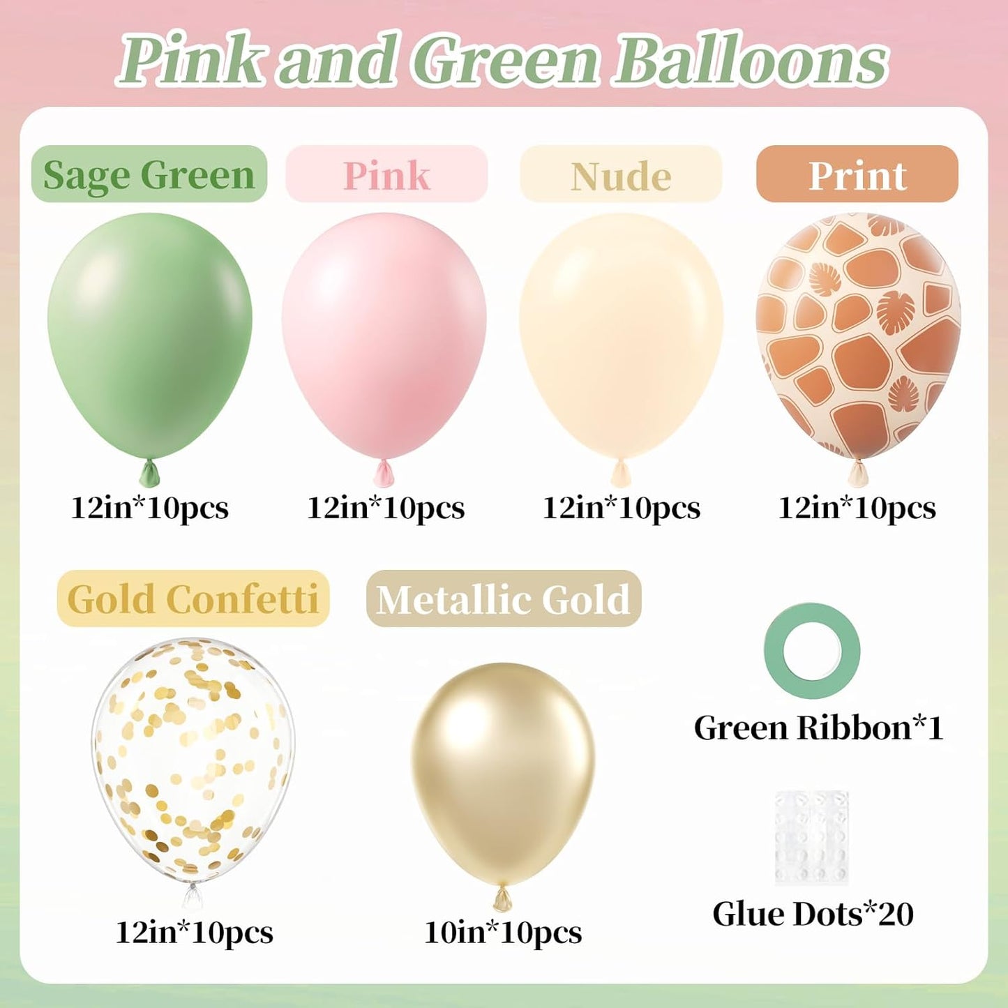 Light Pink and White Balloons, 60pcs 12inch Pearl Light Baby Pink Confetti White Balloons for Wedding Bridal Shower Baby Shower Pink Birthday Decorations