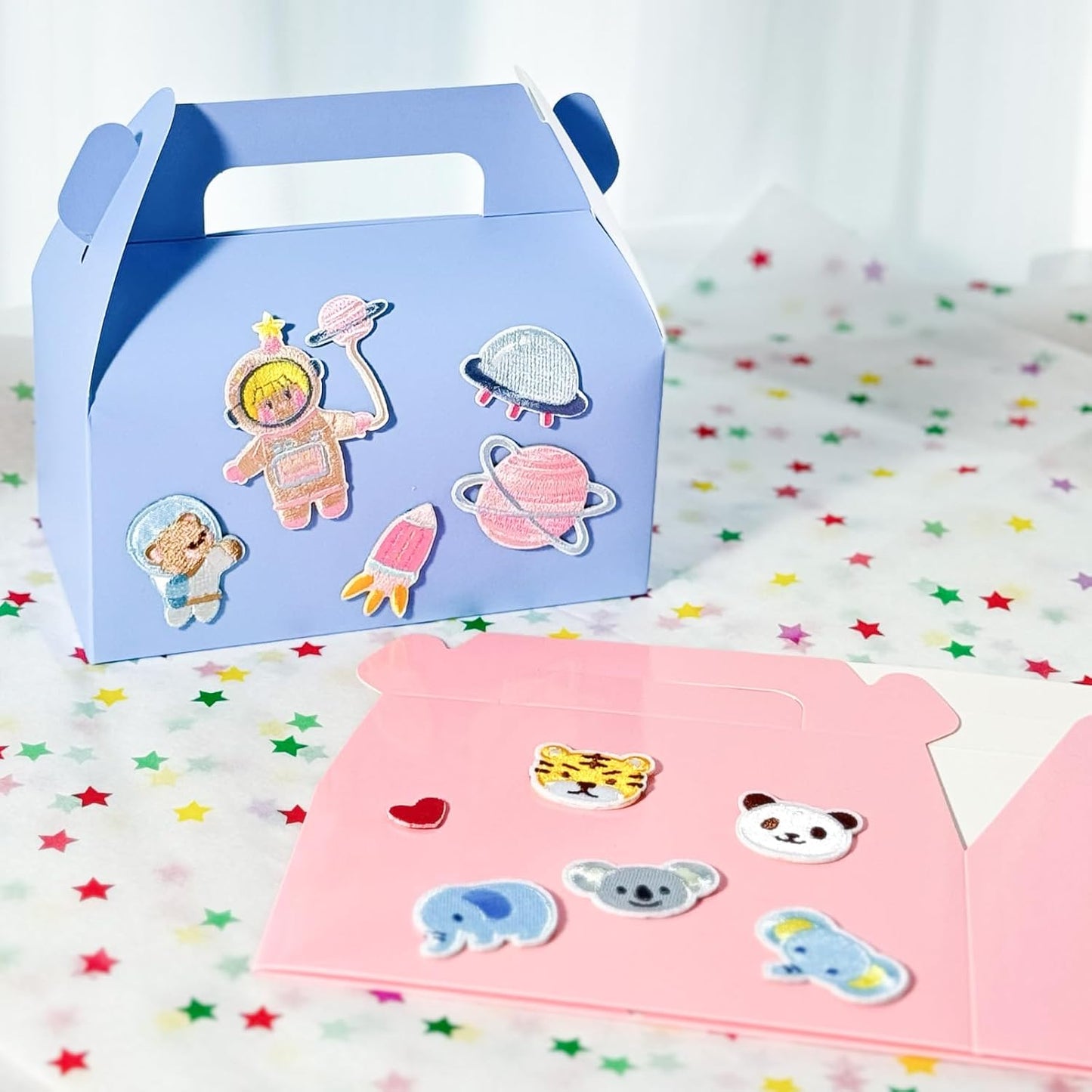 UnicoPak 30 Pack Party Favor Boxes Treat Boxes, White Gable Gift Boxes for Party Favors Goodies Cookies Treats Candies Meals Lunch, 6.5x3.5x3.5 Inches