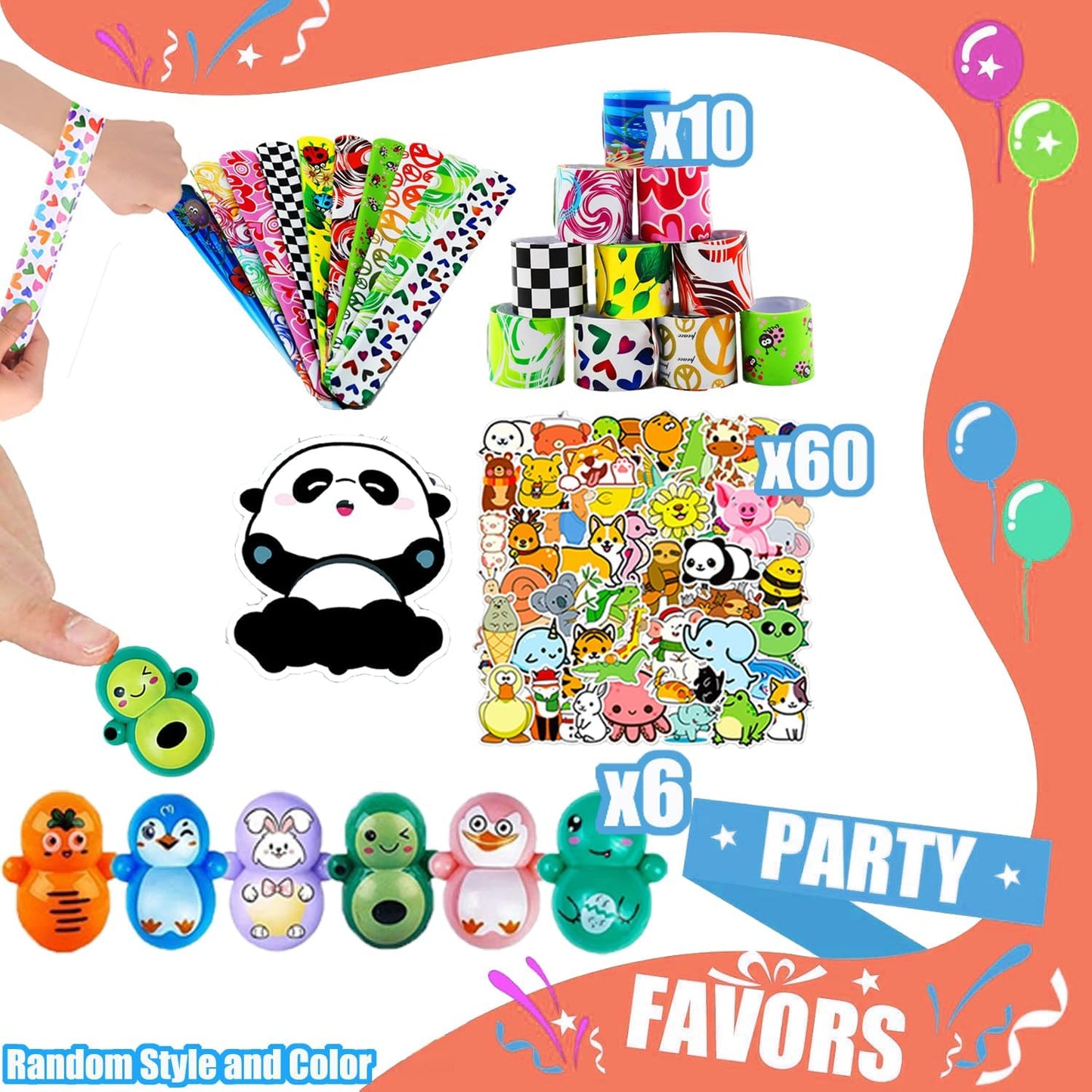 132 Pcs Party Favors for Kids 4-8, Treasure Box Toys for Classroom, Prizes for Kids Classroom, Pinata Fillers Goodie Bags Stuffers, Bulk Fidget Toys Birthday Gifts
