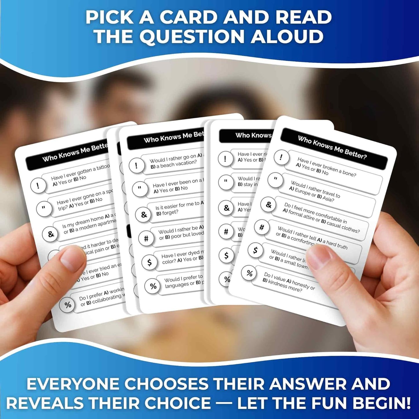 Quokka Card Games for Adults – Who Knows Me Better NSFW Edition – Party Game with 500+ Questions for Friends, Couples & Party Game Nights Ages 18+