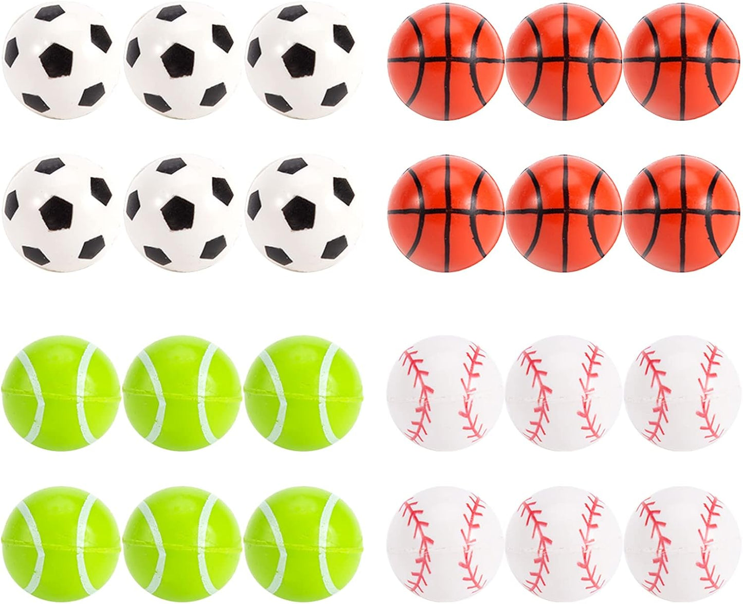 Pllieay 20PCS Space Bouncy Balls Bulk, Birthday Party Favors for Kids 32mm Space Theme Bouncy Balls for Kids Party Favors, Gift Bag Fillers, Easter Pinata Stuffers, Classroom Prizes and Pet Toys