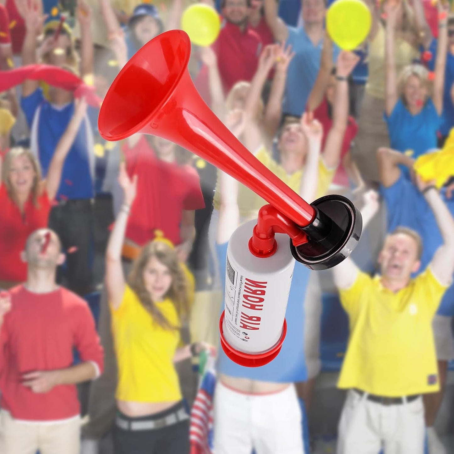 Air Horn for Boat Graduation Party Sports Events Beer Horns Dog Air Horn Self Defense Portable Air Pump Horn(ABS large handheld horn)