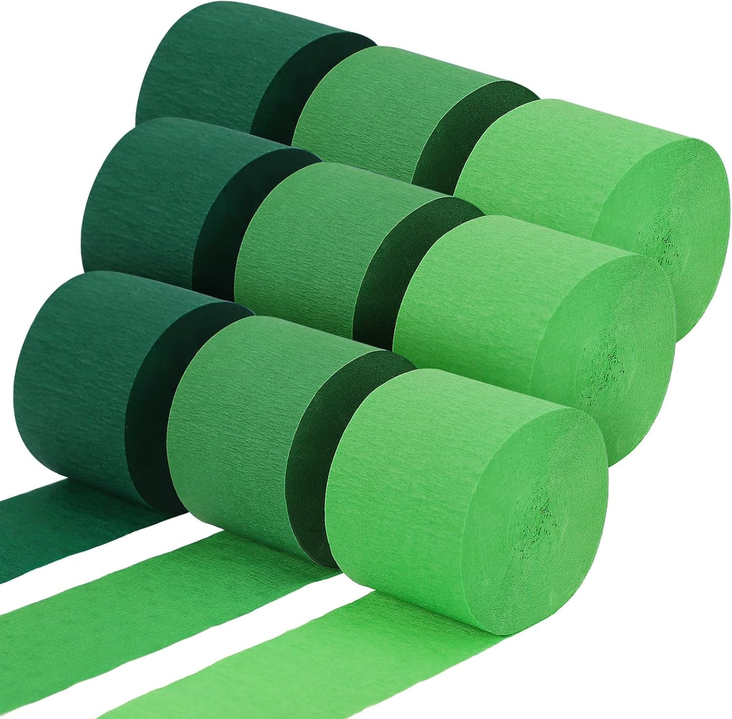 Pastel Crepe Paper Streamers 9 Rolls 738ft,Fancy Streamers Party Decorations for Birthday Mother's Day Wedding Holiday Decorations DIY Gift Wrapping, 1.77 Inch x 82 Ft/Roll