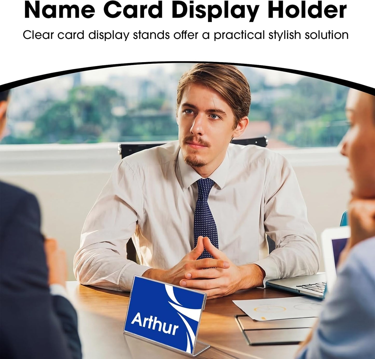 30 PCS Small Acrylic Sign Holder 3.5" x 2", Mini Acrylic Food Sign Labels for Party Buffet, Retail Price Display Holder, Clear Plastic Table Counter Top Stand for Place Cards, Name Card, Wedding Signs