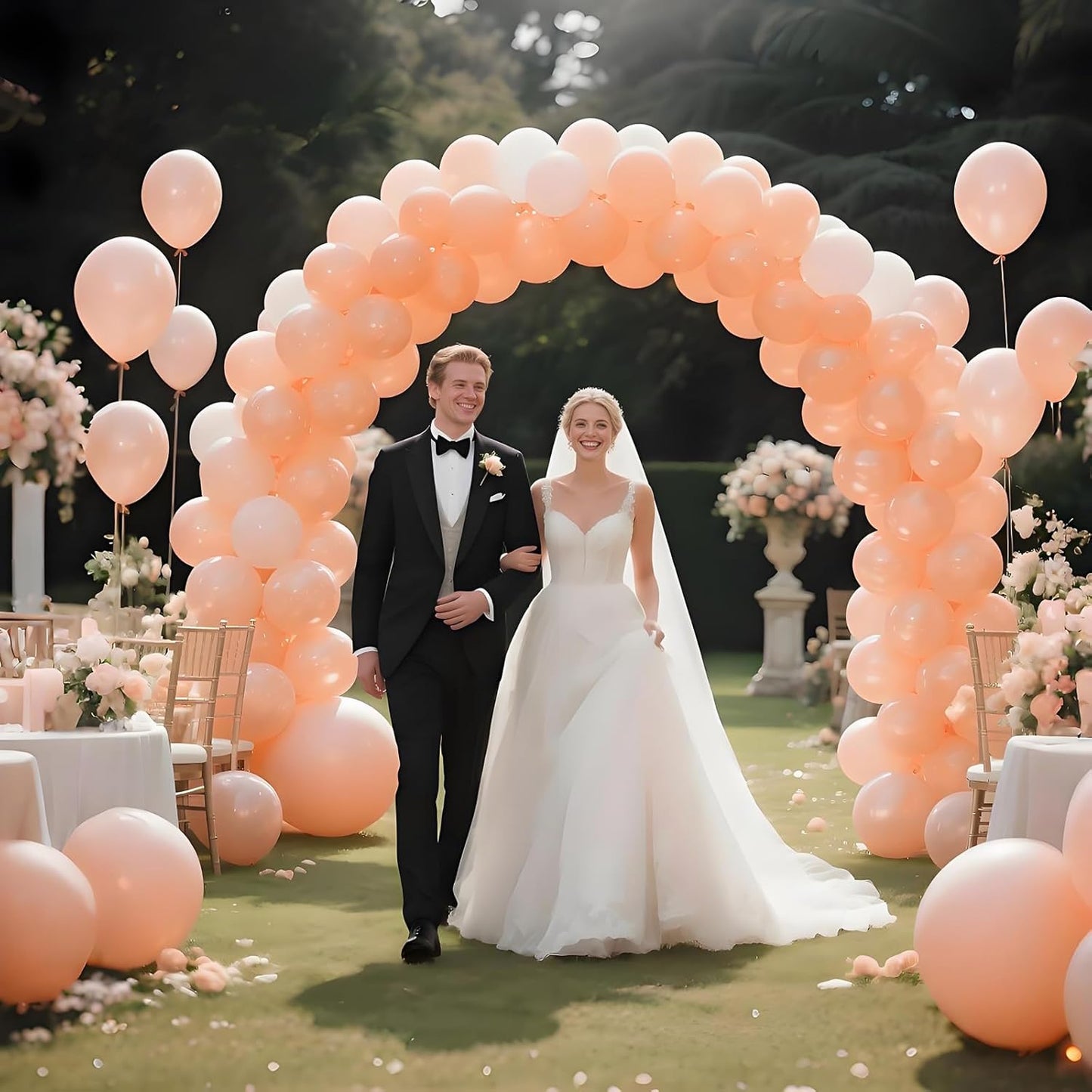 110pcs Black Balloon 12 inch, Black Latex Balloons for Birthday Party Baby Shower Wedding(with 2 Ribbons). - Colors A