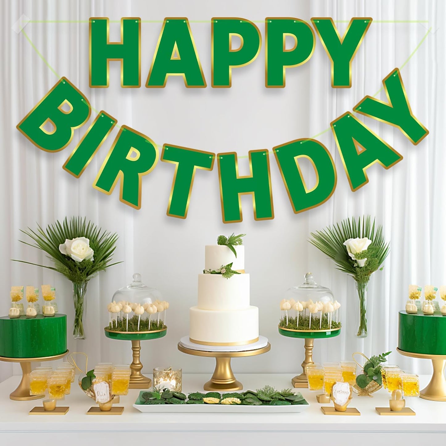 Happy Birthday Banner - 9ft Pre-Strung Happy Birthday Sign for Women, Men, Girls, Boys - No DIY Birthday Decorations & Party Supplies(Macaron)