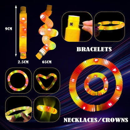 Yellow 12PCS Glow Sticks Stocking Stuffers Party Favors-Glow in The Dark Party Supplies for Kids and Adults, Perfect for Festivals, Birthday Parties, Raves, Concerts, and Camping Decorations