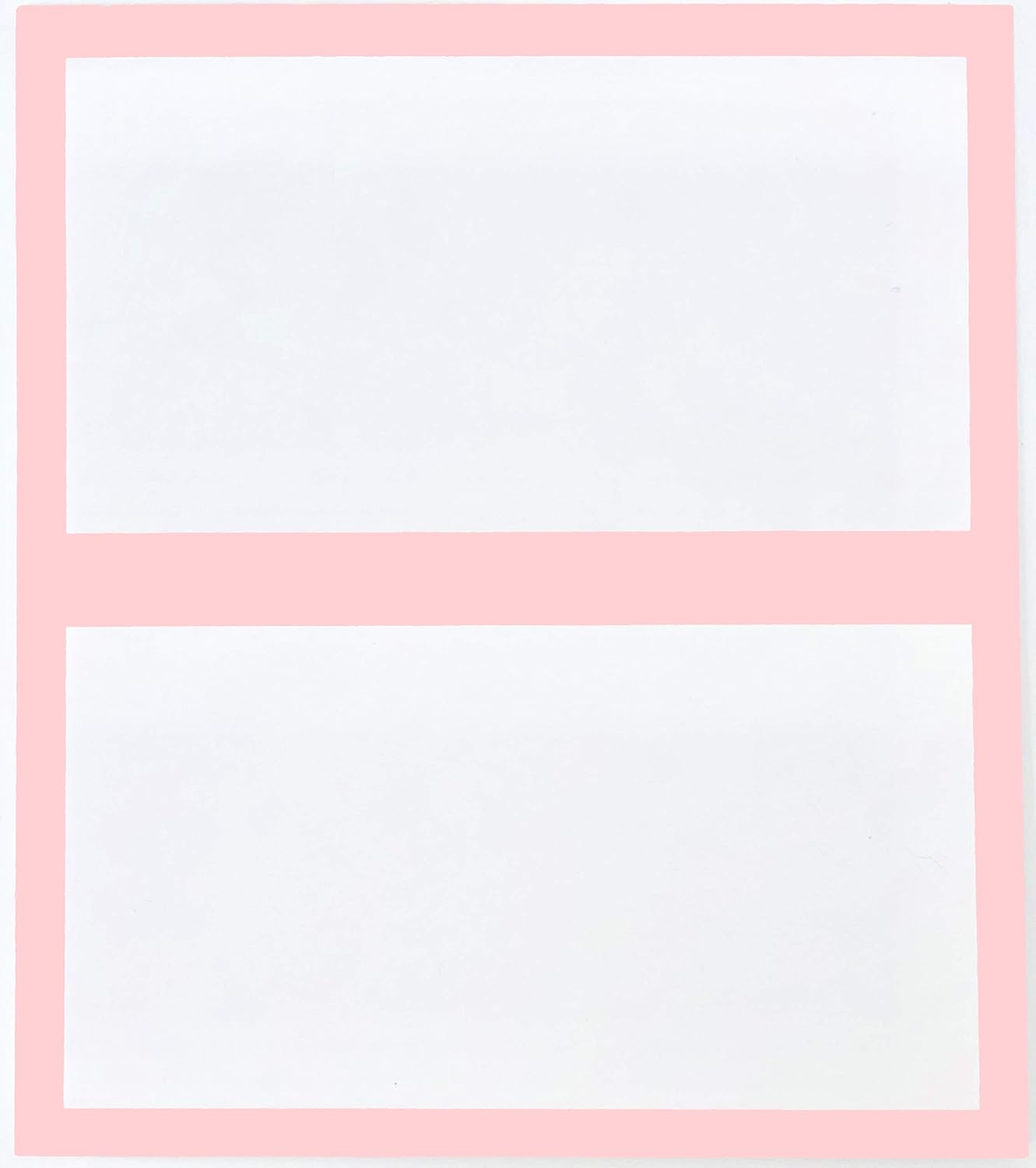 Tented Place Cards - 50 pack - Folded Place Cards are ideal for Wedding Placecards, Buffet food label, Banquet tables, Cocktail Parties, and Name Cards. Made of 14 pt. Matte Card Stock.