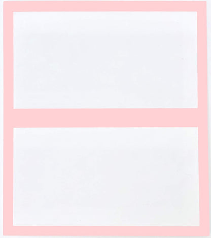 Tented Place Cards - 50 pack - Folded Place Cards are ideal for Wedding Placecards, Buffet food label, Banquet tables, Cocktail Parties, and Name Cards. Made of 14 pt. Matte Card Stock.