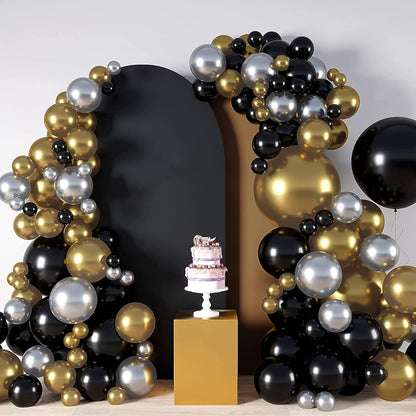 3-Piece Arch Cover Bundle – 7.2FT, 6.6FT & 6FT Stretch Spandex Backdrop Set – Wedding, Birthday & Photo Booth Arch Covers for Every Event
