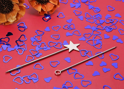 ONLYKXY 1200Pcs Love Heart Shaped Confetti, Table Wedding Decoration, Glitter Confetti for Wedding Party (Silver)